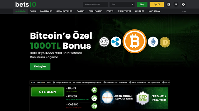 Bets10 Bitcoin ile Nasıl Bahis Oynanır?