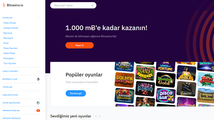 bitcasino giriş sayfası