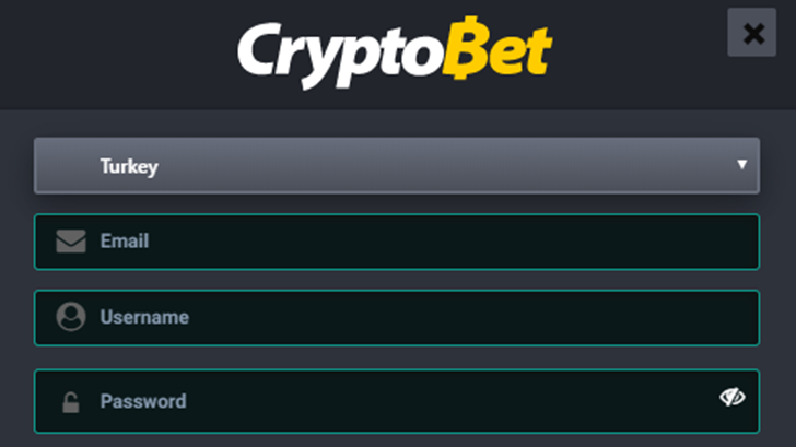 Cryptobet Üyelik ve Hesap Açma