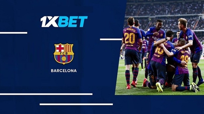 1xbet ve barcelona anlaşması