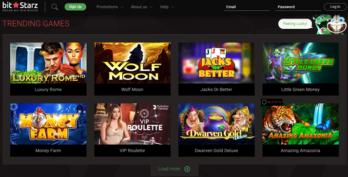 Bitstarz casino oyunları