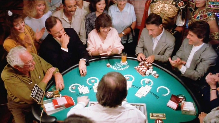 Rainman filmi Blackjack İzleme sahnesi